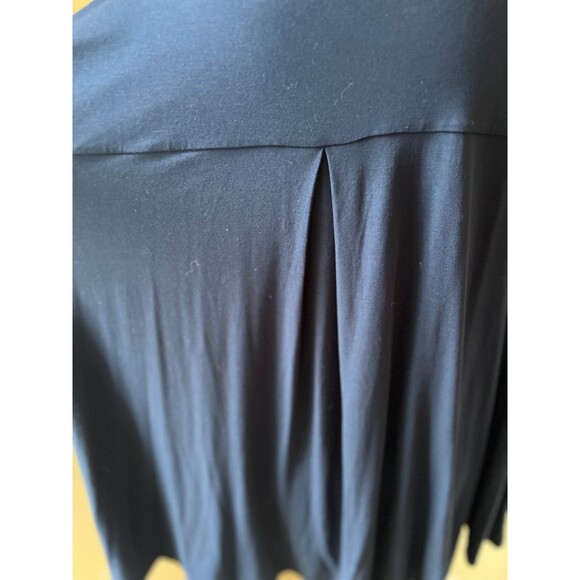 J. Jill wearever collection Blue Pleat Back 3/4 Sleeve Tunic Size XL - Picture 3 of 9
